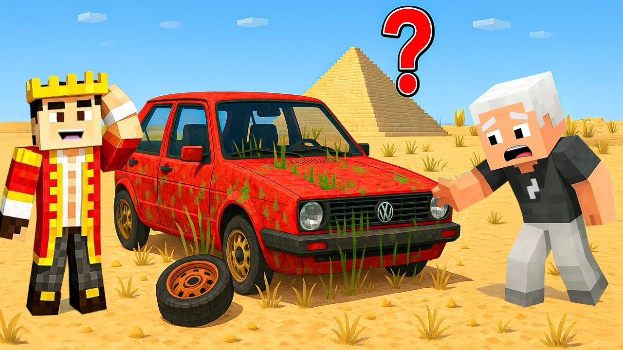 PRONAŠLI SMO NAPUŠTEN GOLF USRED PUSTINJE U MINECRAFTU!! 😮 *IMPE NEVERUJE*