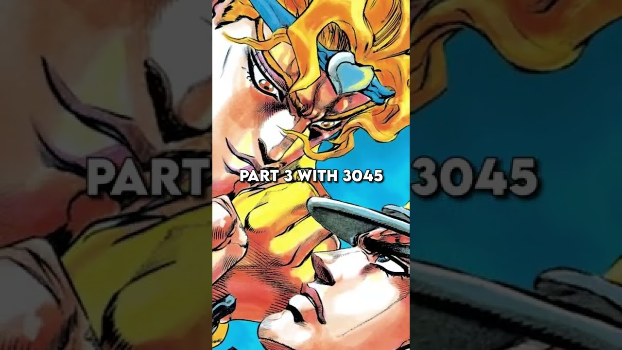 The Longest JoJo Part 😱 #shorts