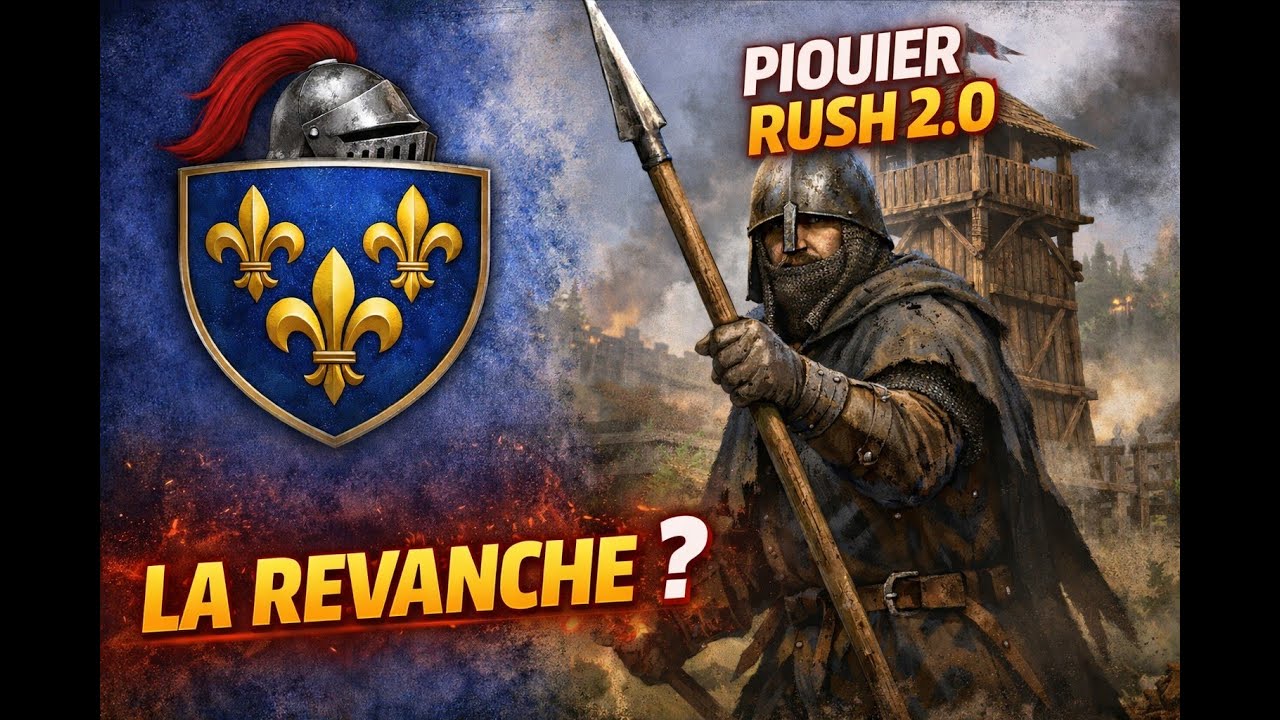 La revanche contre le Japonais piquier Rush  !! | AOE4 Ranked Français