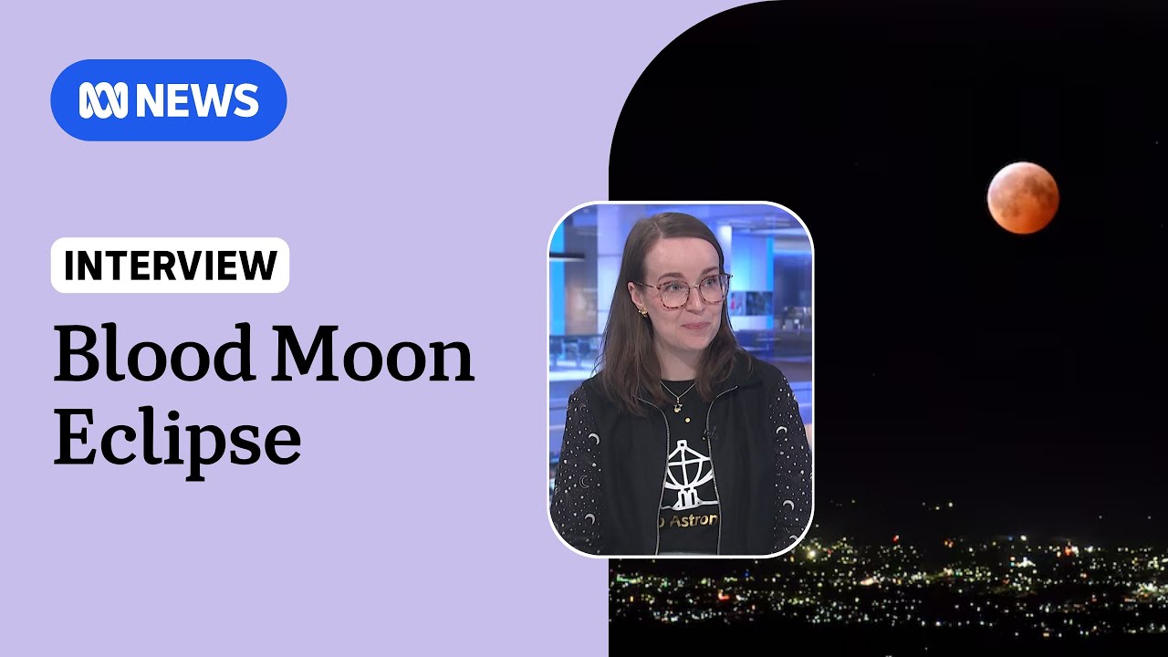 Stargazers prepare for 'Blood Moon' eclipse across Australia on Sunday night | ABC NEWS