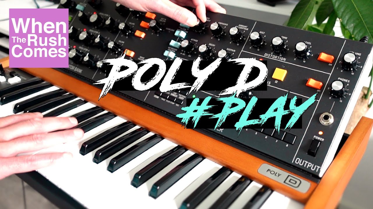 Behringer Poly D synthesizer | Play (sounds demo)