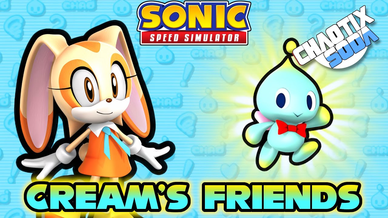 Unlocking Cream & Cheese in Sonic Speed Simulator