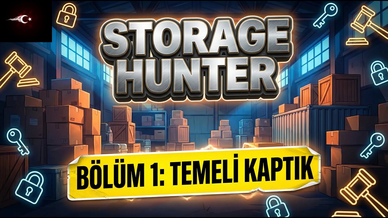 STORAGE HUNTER SİMULATÖR #1 TEMELİ KAPTIK!!