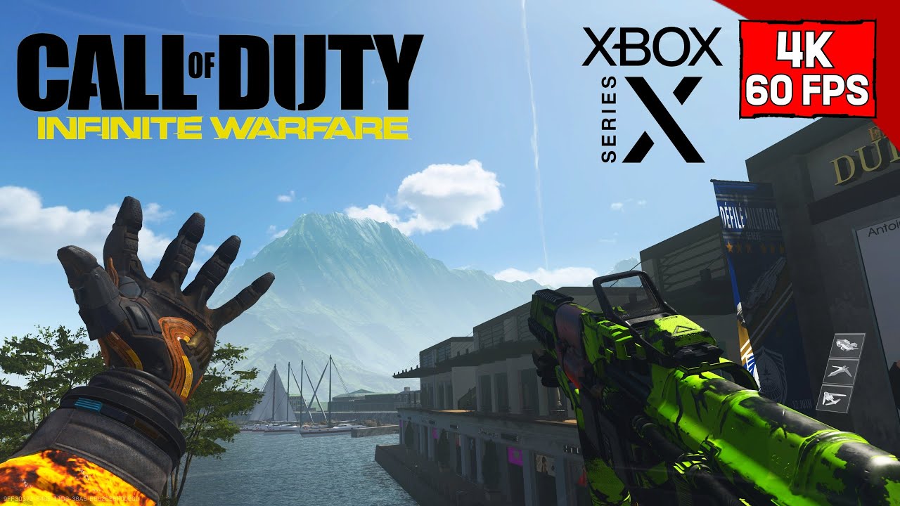 Call of Duty Infinite Warfare XBOX Series X Multiplayer Gameplay [4K60]