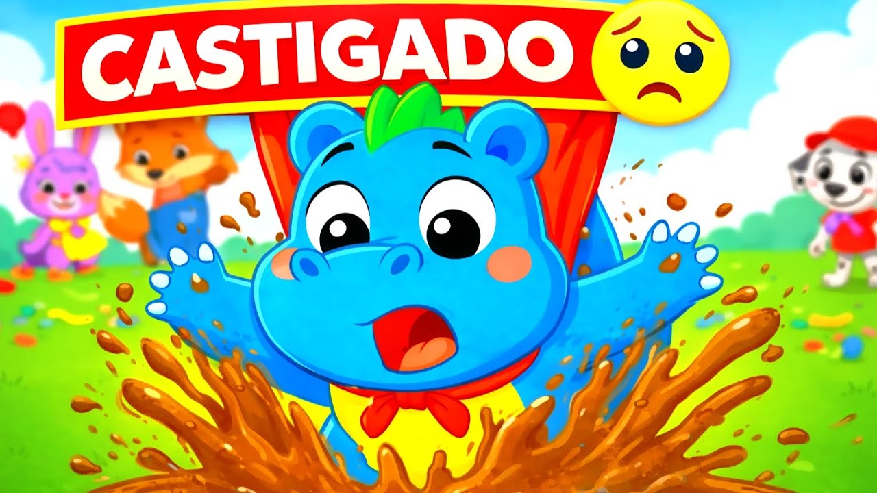 Chiqui Rex quedó CASTIGADO 😭🦖 | Canción Infantil🎵💙