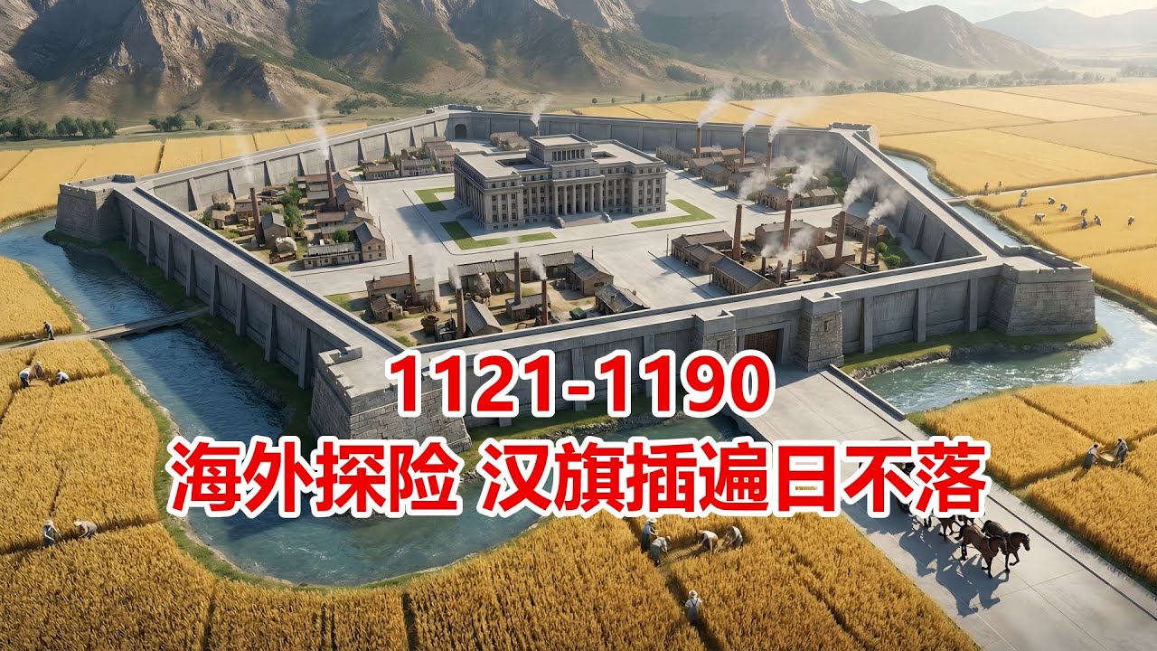 海外探险，汉旗插遍日不落：大海的尽头是金山银海！海军上将寇曙光远征扶桑，大汉舰队威震五洲！ 