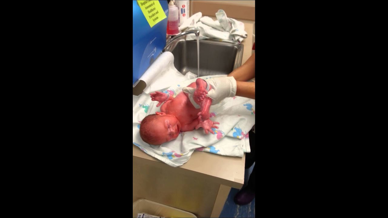 Blanes first bath