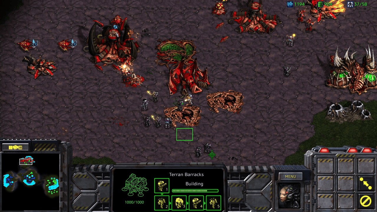StarCraft Remastered 2v1