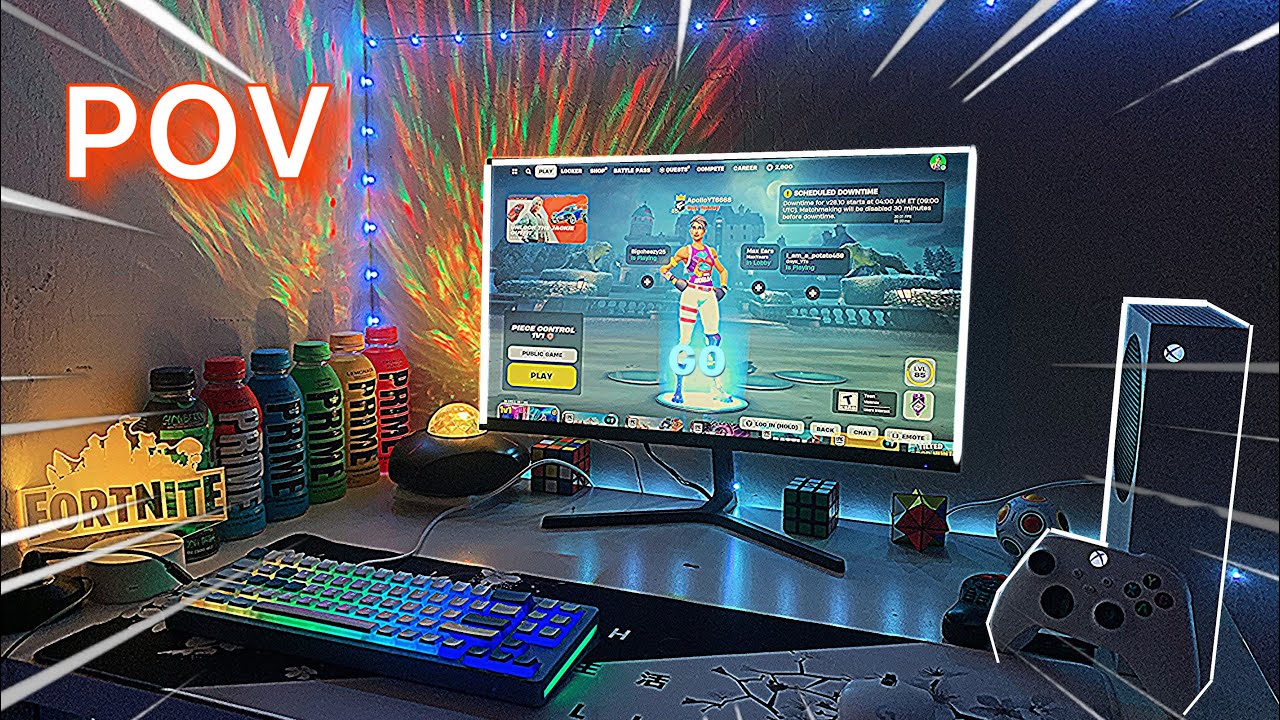 🤩 Fortnite, But You’re Watching Me Play 🎧 (POV) + Keyboard and Mouse on Console 😍