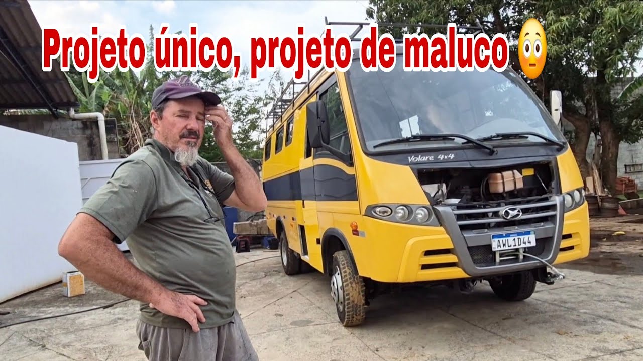 MOTORHOME ARTESANAL PROJETO DIFERENTE E PROJETO MALUCO.(EP.362)