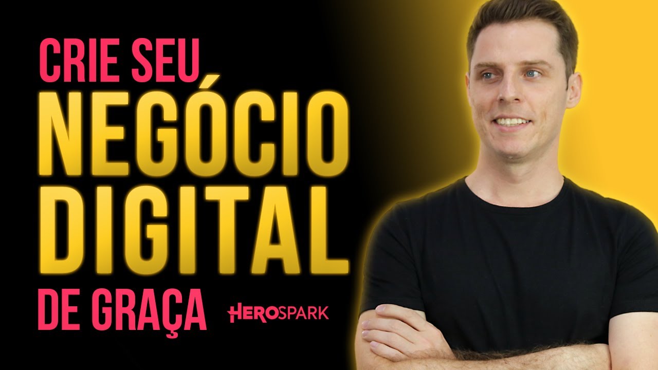 Como Criar um Produto Digital 100% de GRAÇA com a HeroSpark!