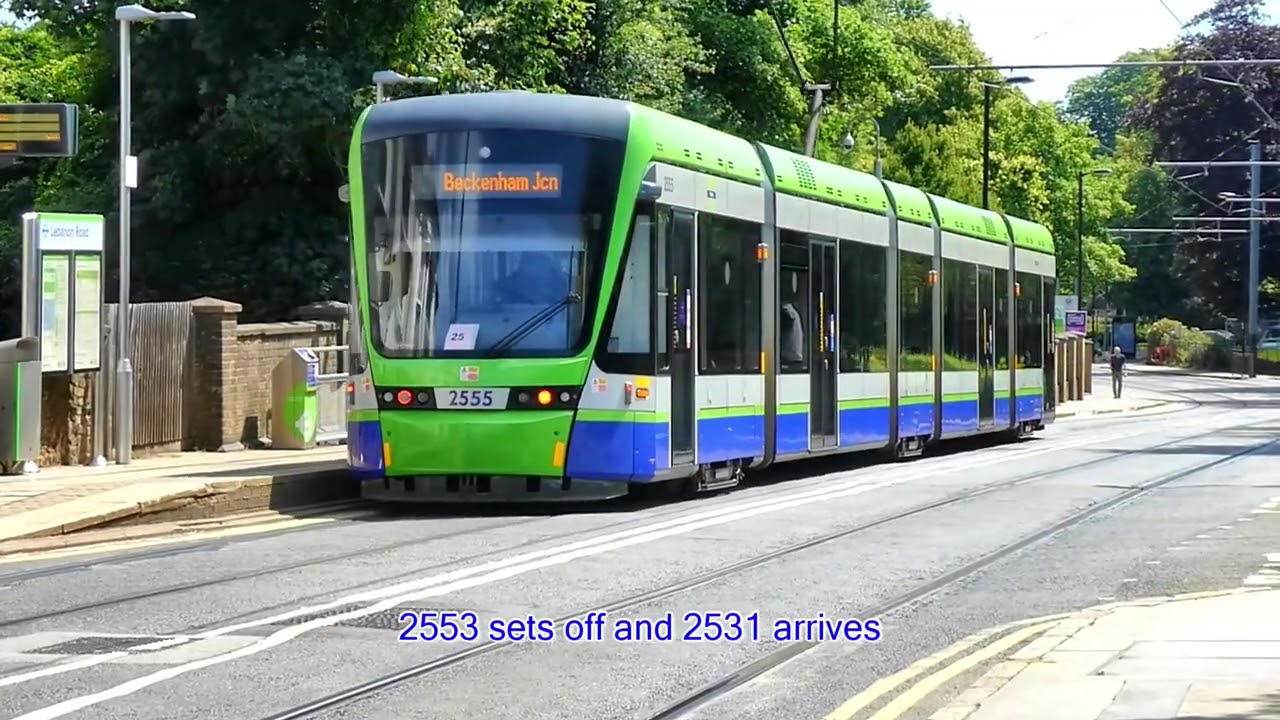Croydon Trams: On Street - East Croydon to Sandilands