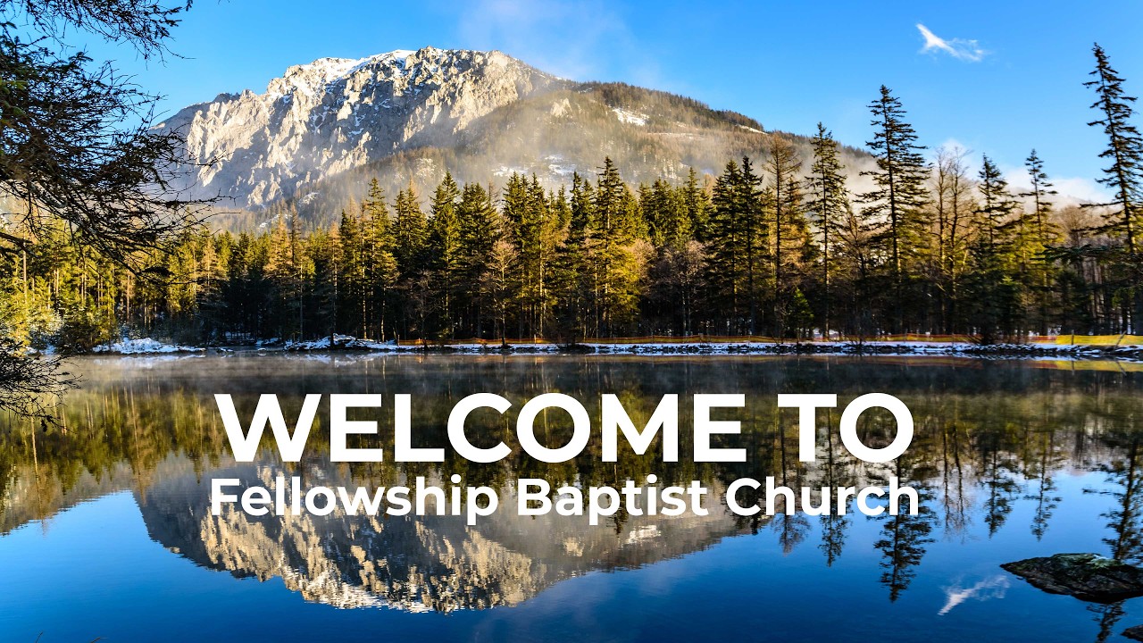 Fellowship Baptist Church Roanoke Va Sunday AM 02/22/2026