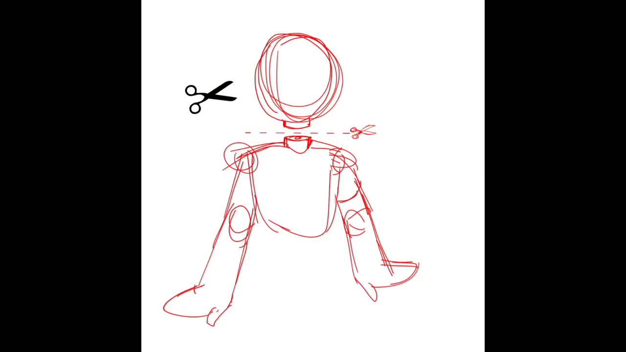 (GORE WARNING) Speeding drawing