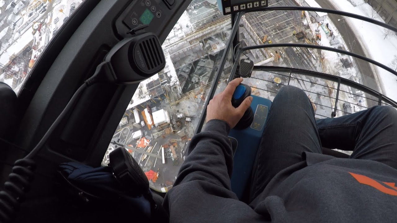 Le métier de grutier sur un chantier de construction avec Bruno Savard