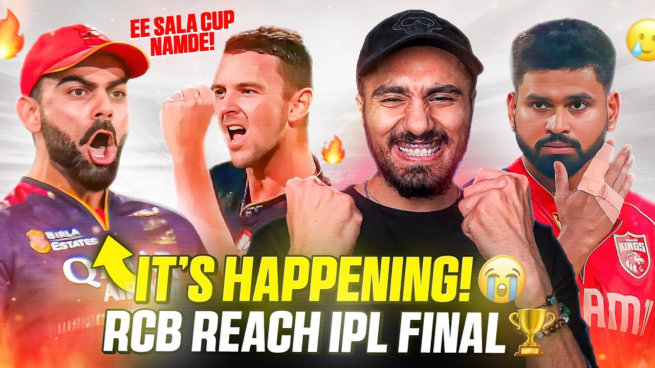 FINALLY! RCB Into IPL FINAL 🏆 | Hazlewood 3 Wkts, Kohli out 🥲 | RCB vs PBKS 2025 Qualifier
