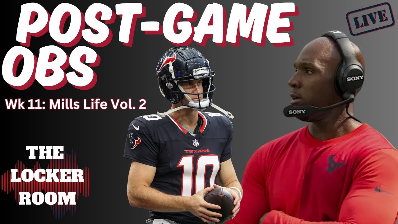 LIVE Post-Game Reaction To Texans WIN Over Titans In A Close, Ugly Game! Quick Turnaround Vs Bills!