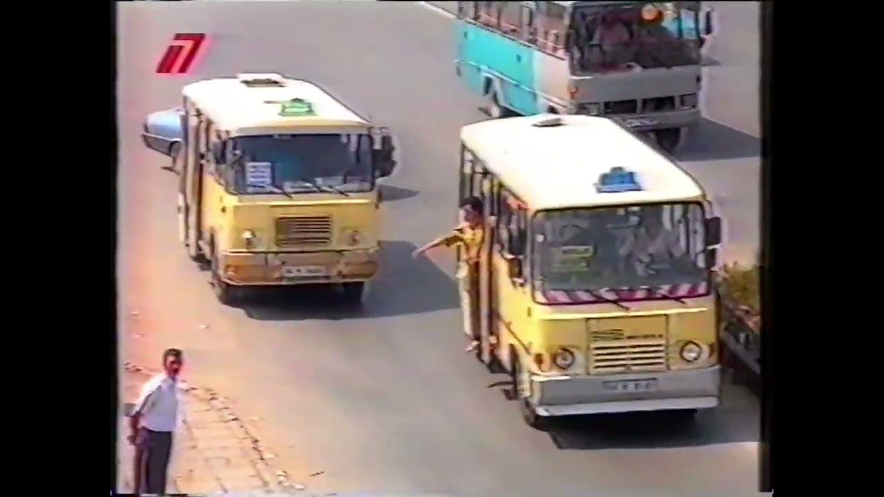 Cevizlibağ Topkapı Muavinli ve Manuel Kapılı Minibüsler 1995