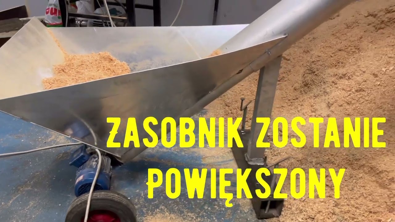 Budujemy podajnik trocin DIY