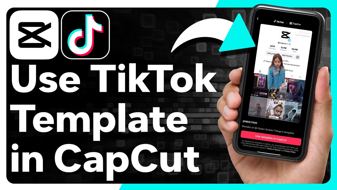 Как использовать шаблон TikTok в CapCut