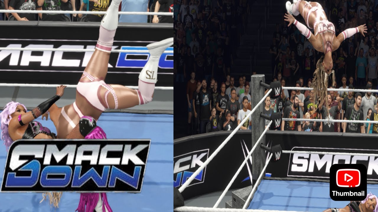 WWE 2K25 REMATCH-TIFFANY STRATTON VS AMAYA|SMACKDOWN