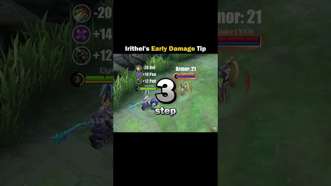 Irithel's Early Game Damage Tip