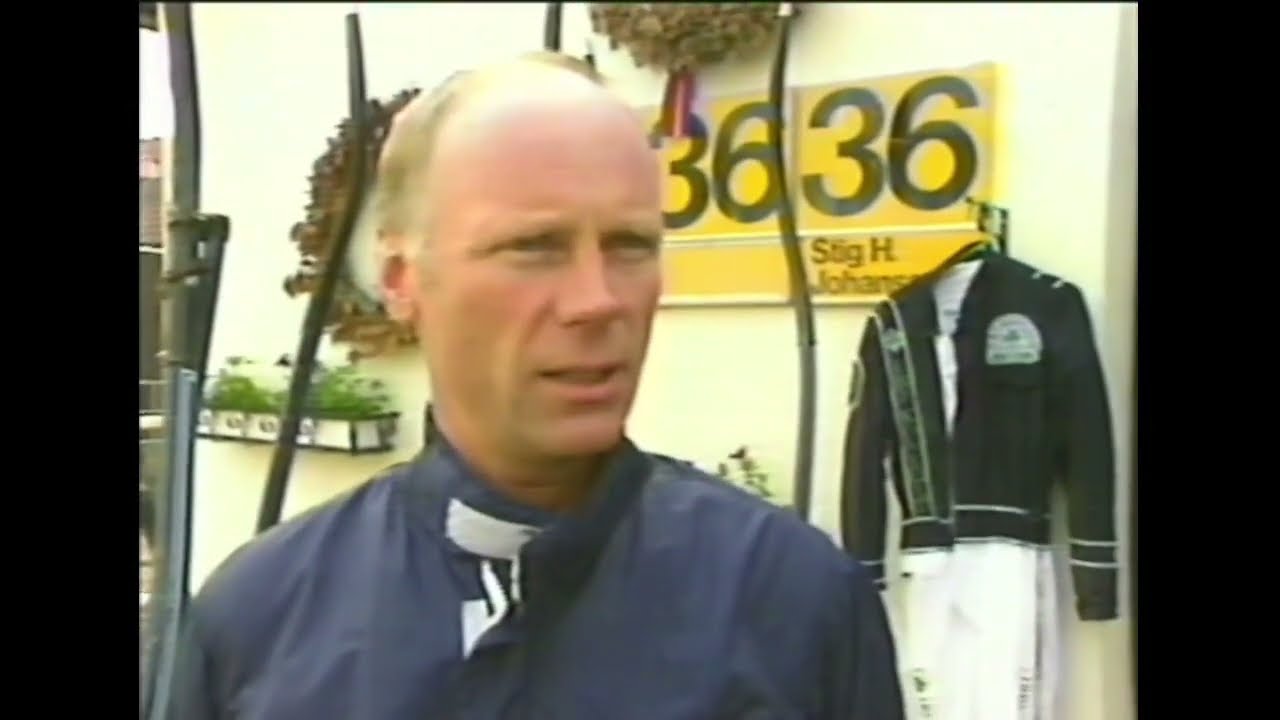 Union Shark & Stig H Johansson vinner Svenskt Travkriterium (1 150 000 kr) på Solvalla 1990.