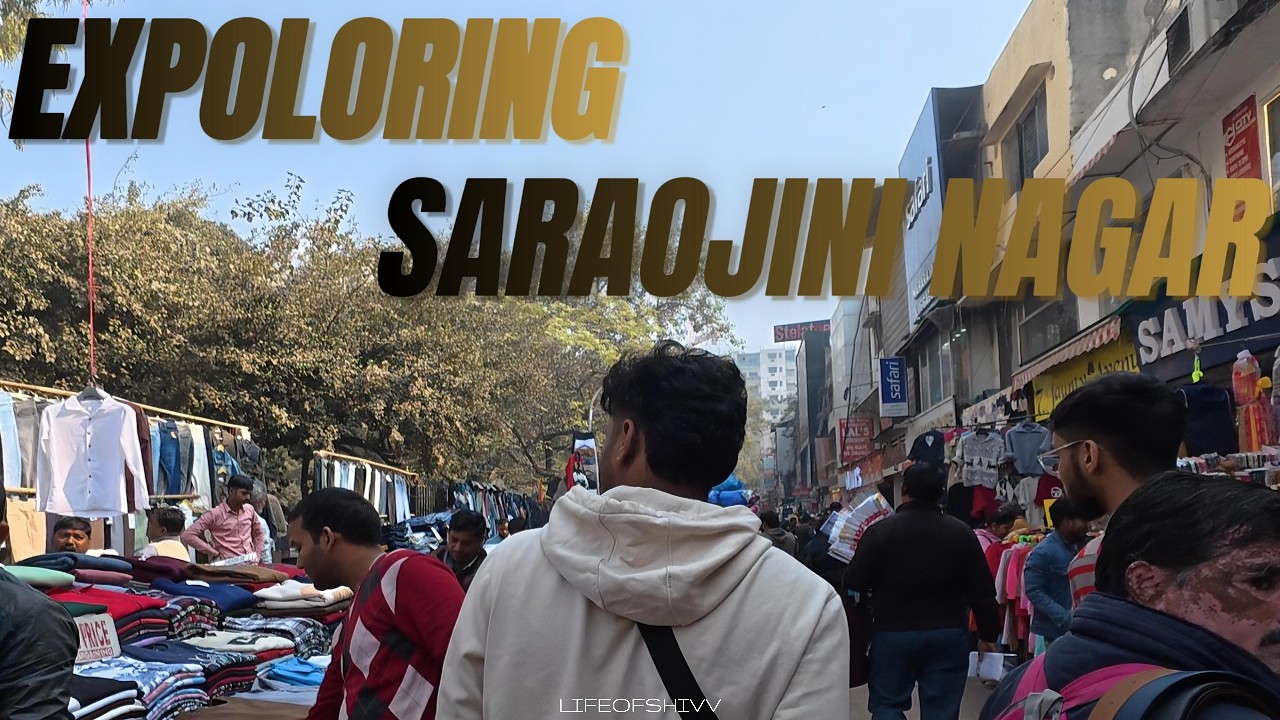 “Delhi Morning Vibes ✨ | Breakfast, Metro & Sarojini Fun | Day 3 Vlog”|Kashmir series|