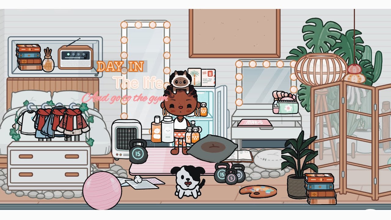 ll day in the life with Sophia 🧺🛍♡ll with voice ll toca life ll