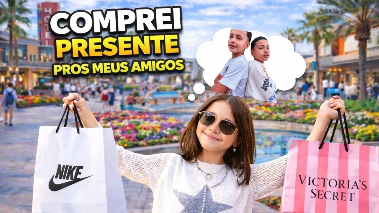 SAÍ PRA ESCOLHER PRESENTES PROS MEUS AMIGOS E O FINAL FOI ENGRAÇADO • LARA CARUSO •