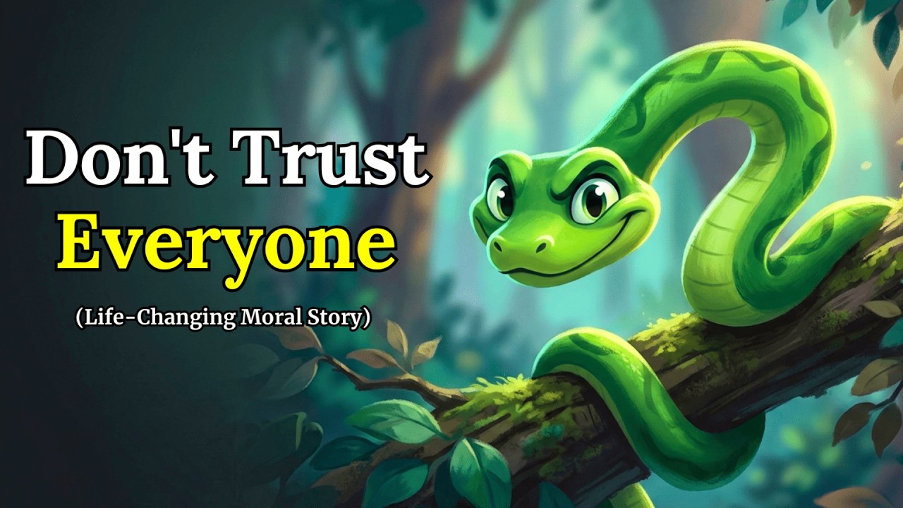 Never Trust Too Fast | Don't Save Everyone | A Powerful Parable on Betrayal