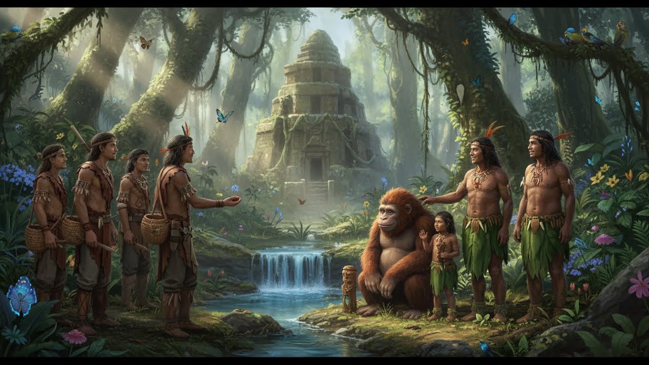 Primitive Exploration Meeting Friendly Jungle Families