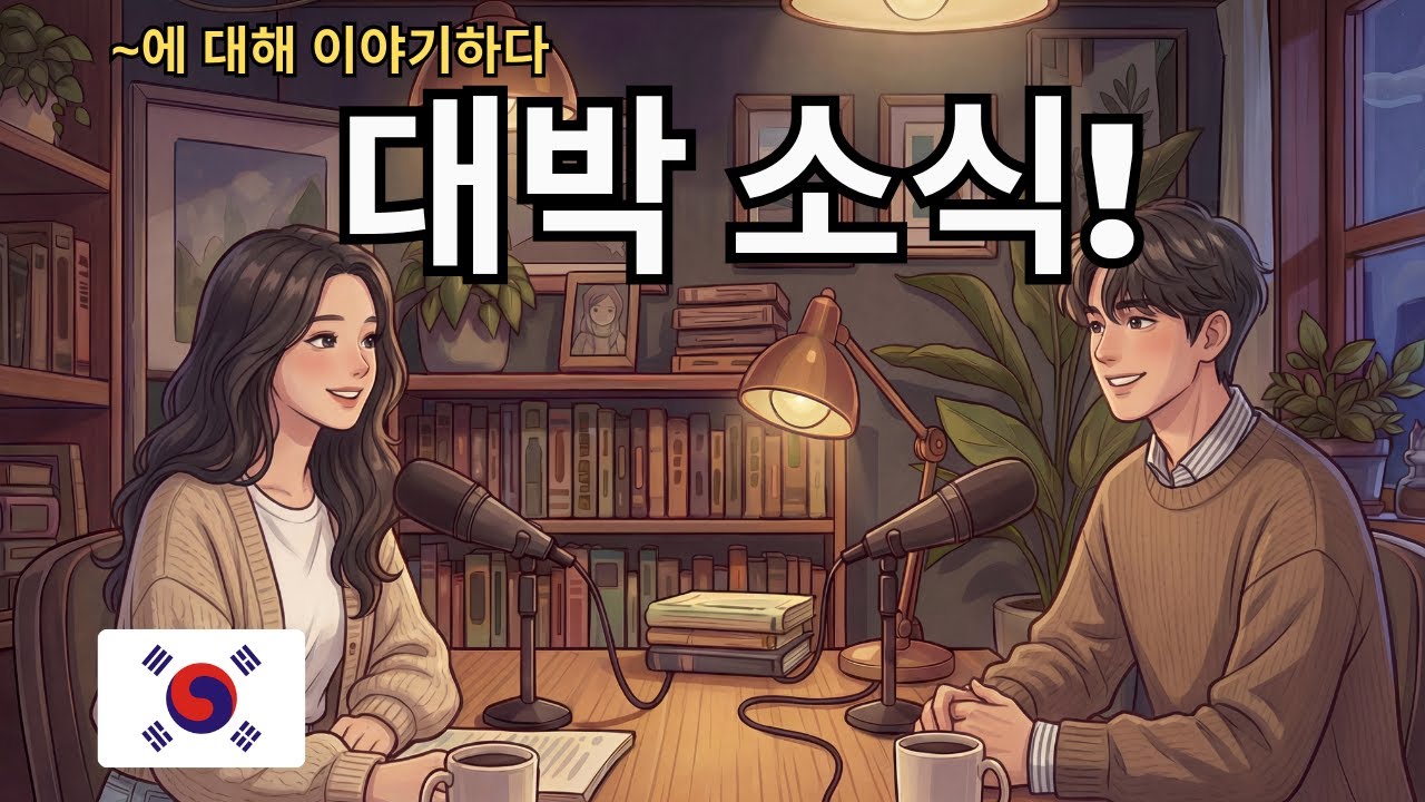 How to Share Good News in Korean | Korean Conversation Practice