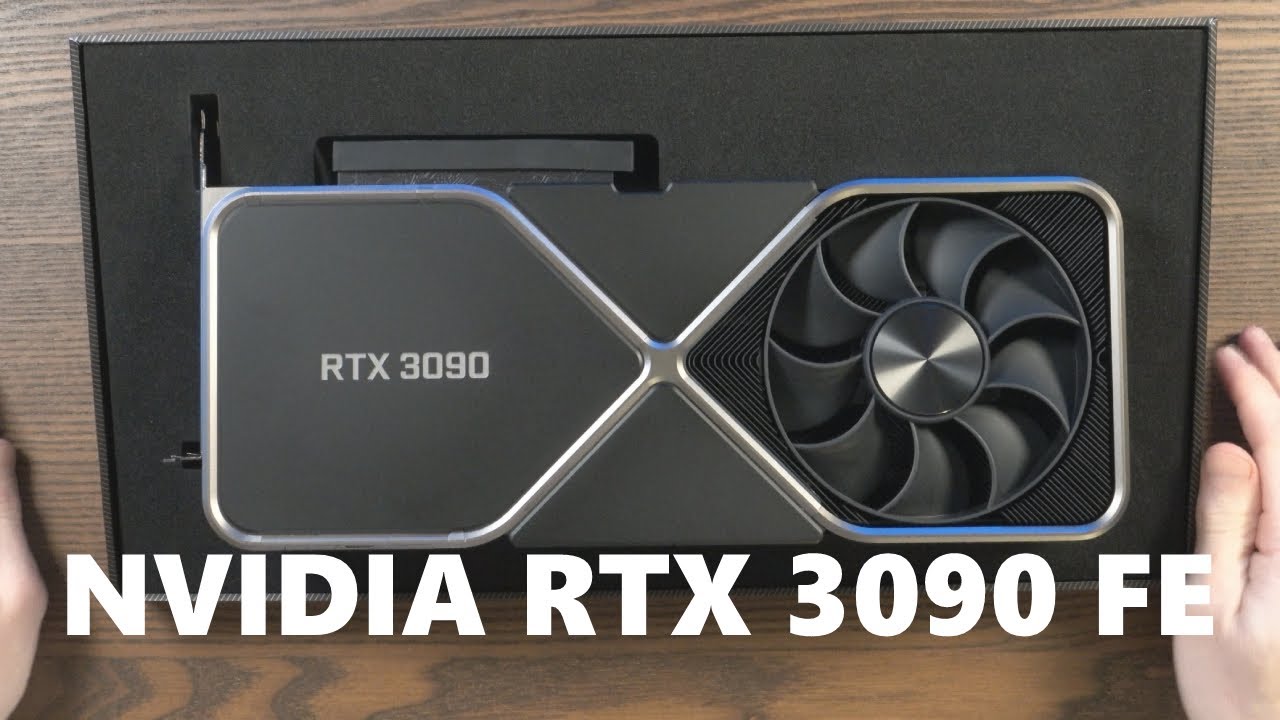 Nvidia GeForce RTX 3090 Founders Edition &mdash; распаковка и установка