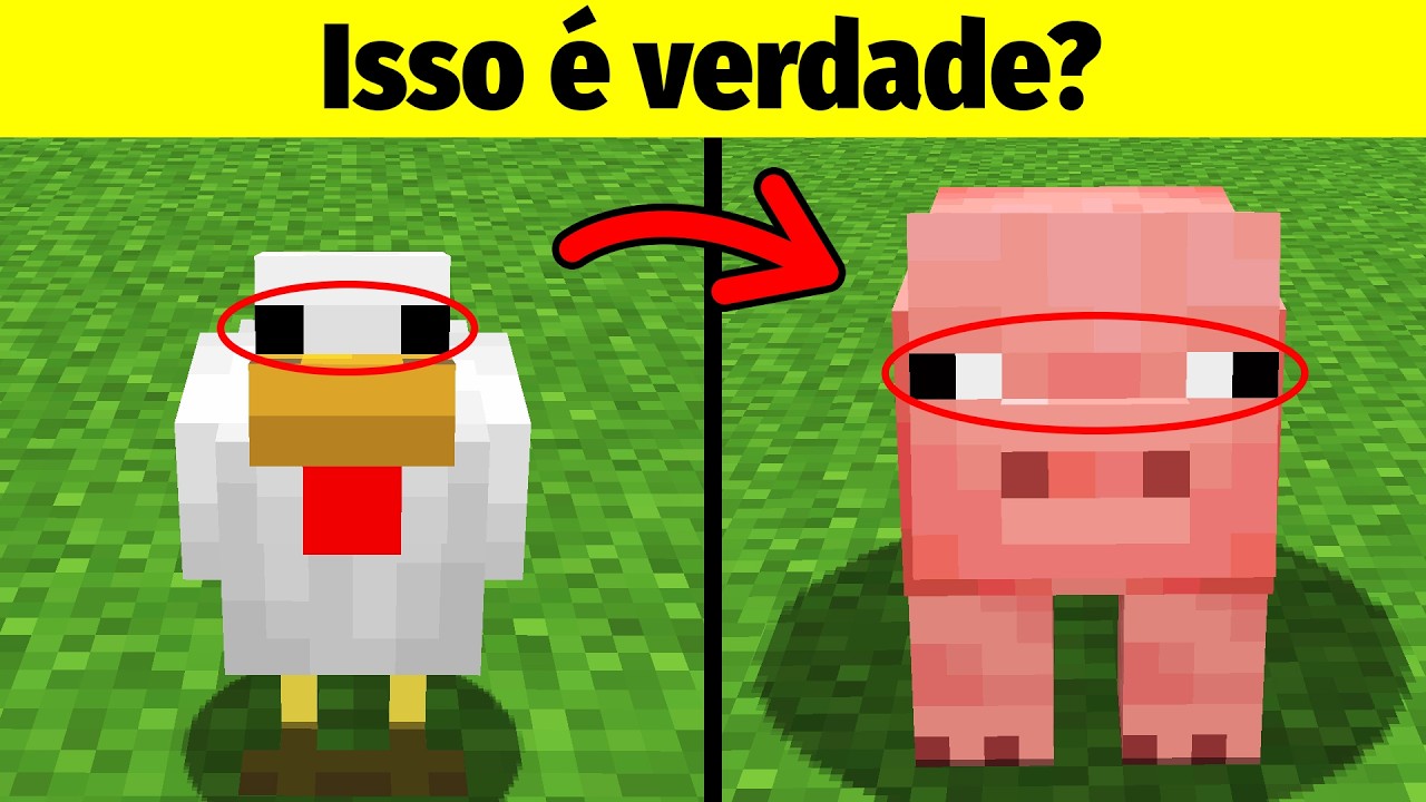 Coisas que você NUNCA VAI DESVER no Minecraft
