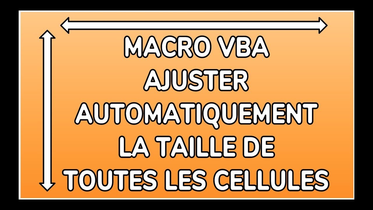 COMMENT AJUSTER AUTOMATIQUEMENT LA TAILLE DES LIGNES ET DES COLONNES - DOCTEUR EXCEL