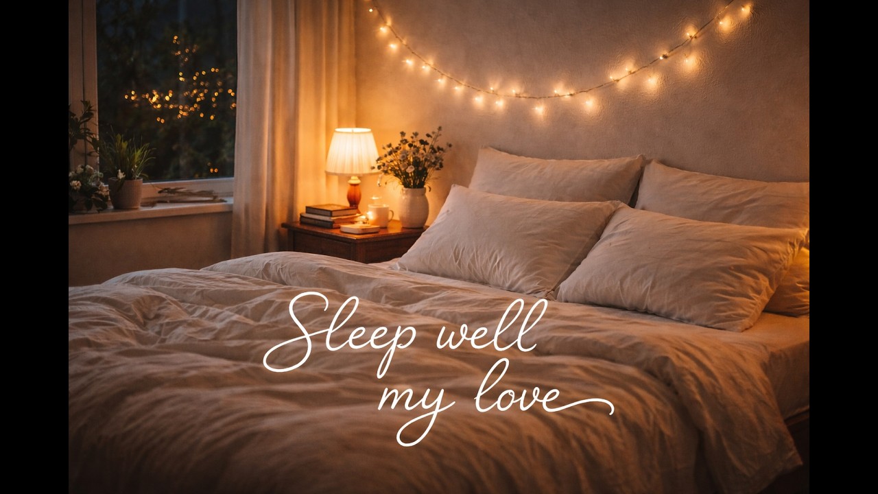 Deep Sleep in Minutes 🌙 Calming Night Sounds for Healing Rest (4 Hours) - Fade to Black