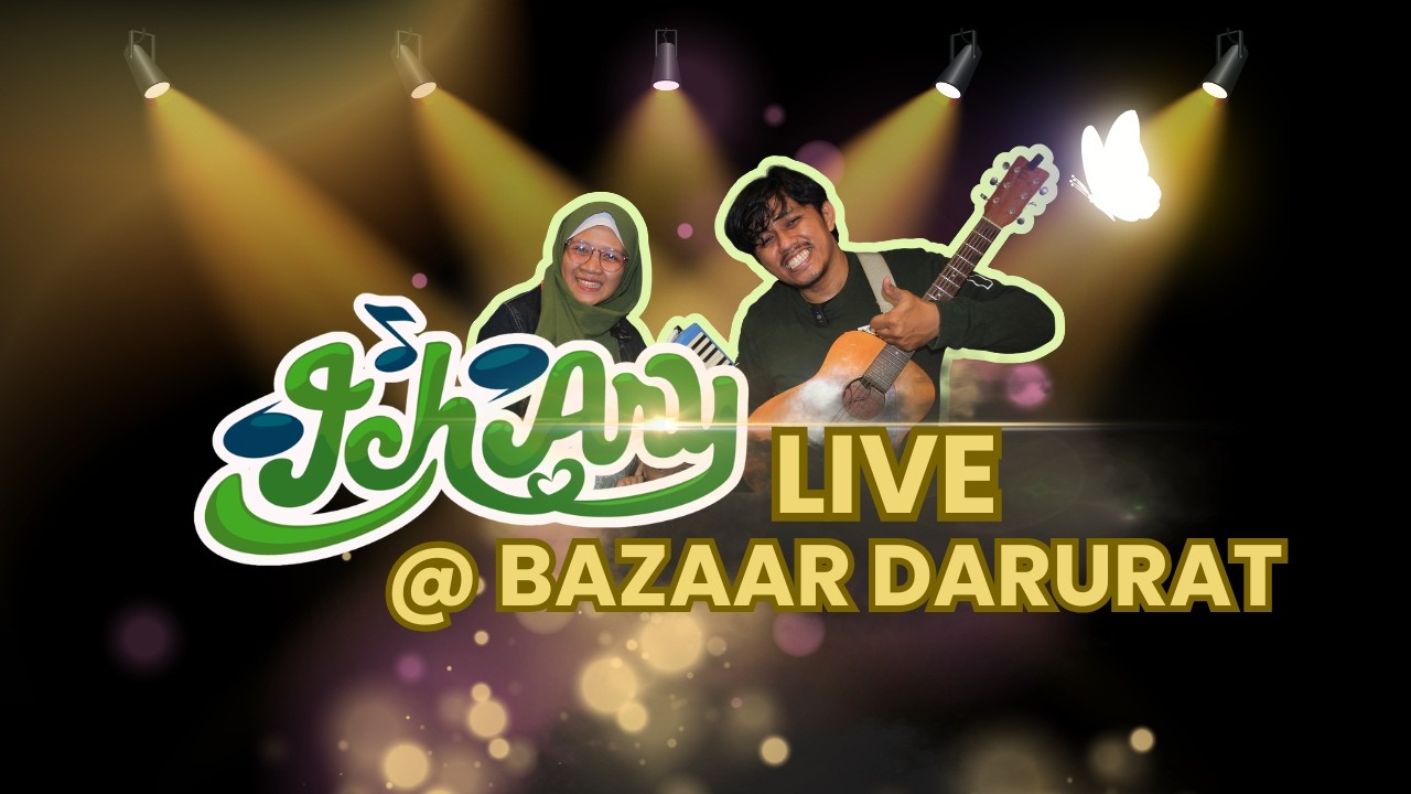 ICHARY LIVE @ Bazaar Darurat SMS Serpong