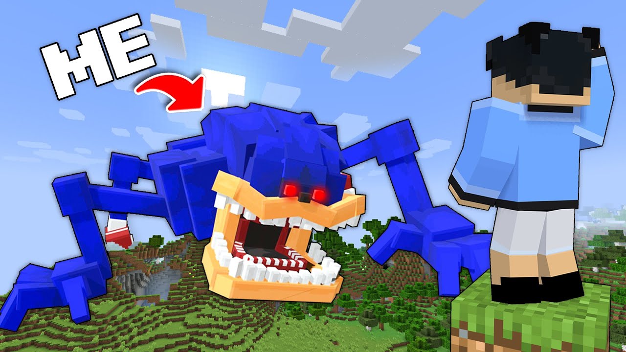 Using SHIN SONIC To Prank My Friends in Minecraft!
