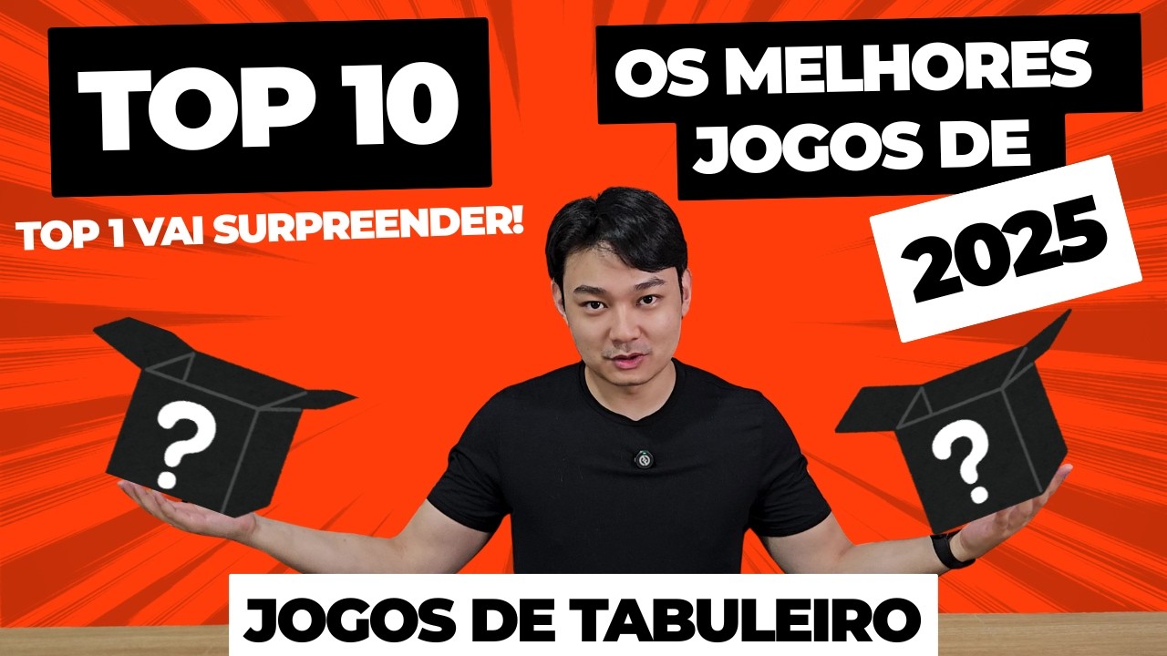 Top 10 jogos de tabuleiro l Os Melhores de 2025