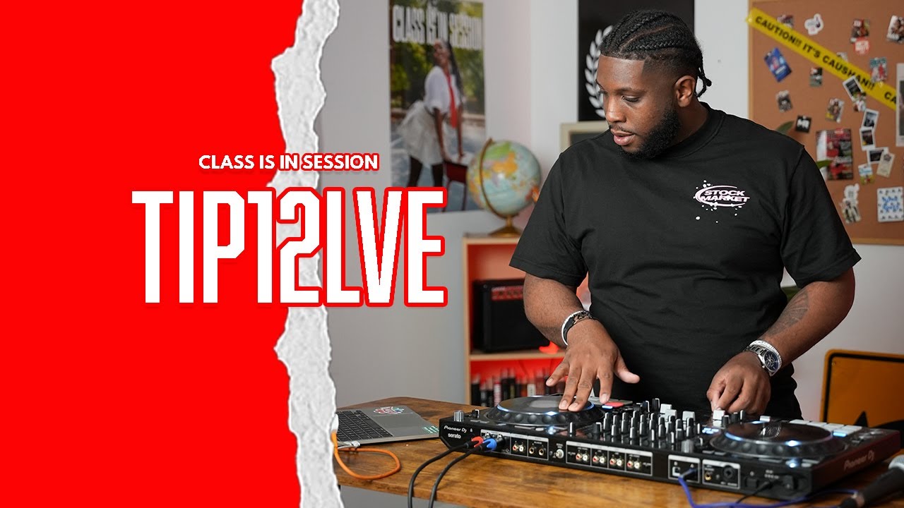 Class Is In Session with Tip12LVE | Open Format Hip Hop, Club Music, Baltimore Originals
