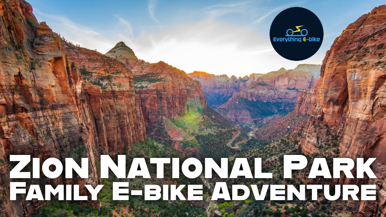 Национальный парк Зайон: семейное приключение на электровелосипеде