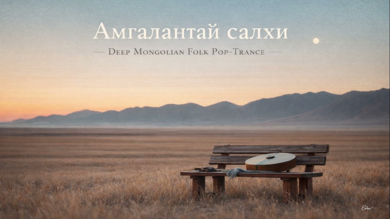 Амгалантай салхи | Deep Mongolian Folk Pop-Trance 🎵