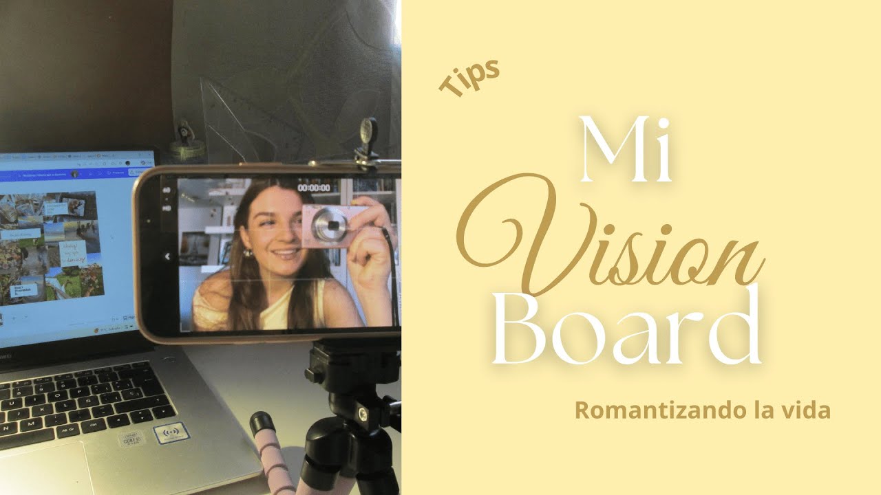 ¿Cómo hacer un buen Vision Board? Romantizando el proceso y creando una buena ✨vibe✨ para este año🌼