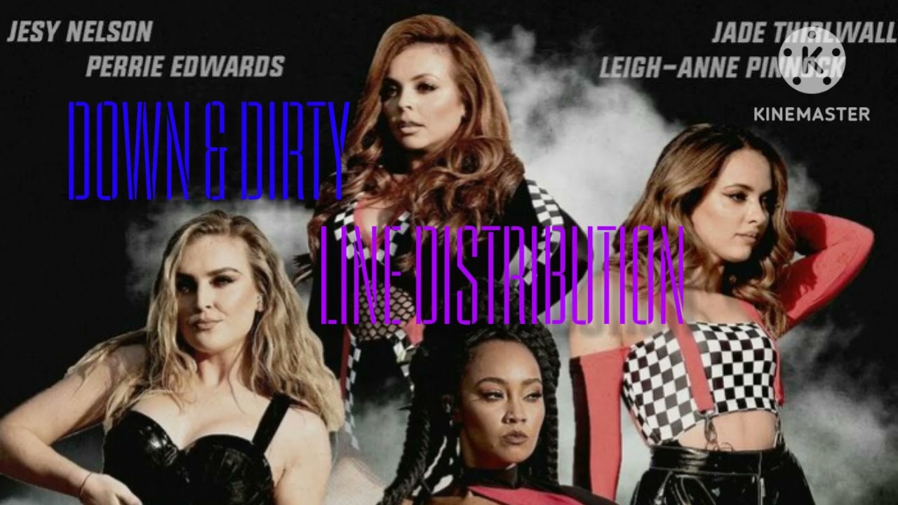 Little Mix - Down & Dirty ~ Line Distribution
