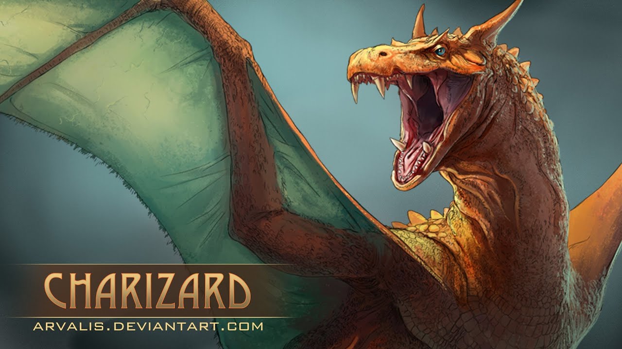 Let's Draw Realistic Charizard