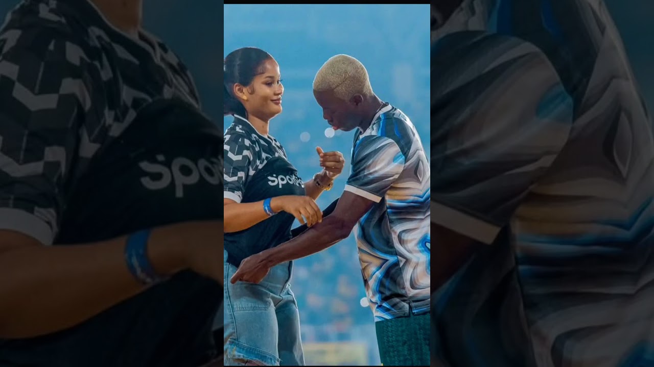 Aziz Ki and his wife Hamissa Mabeto, #youngafricans #youngafricafamousseason 🤍🤍