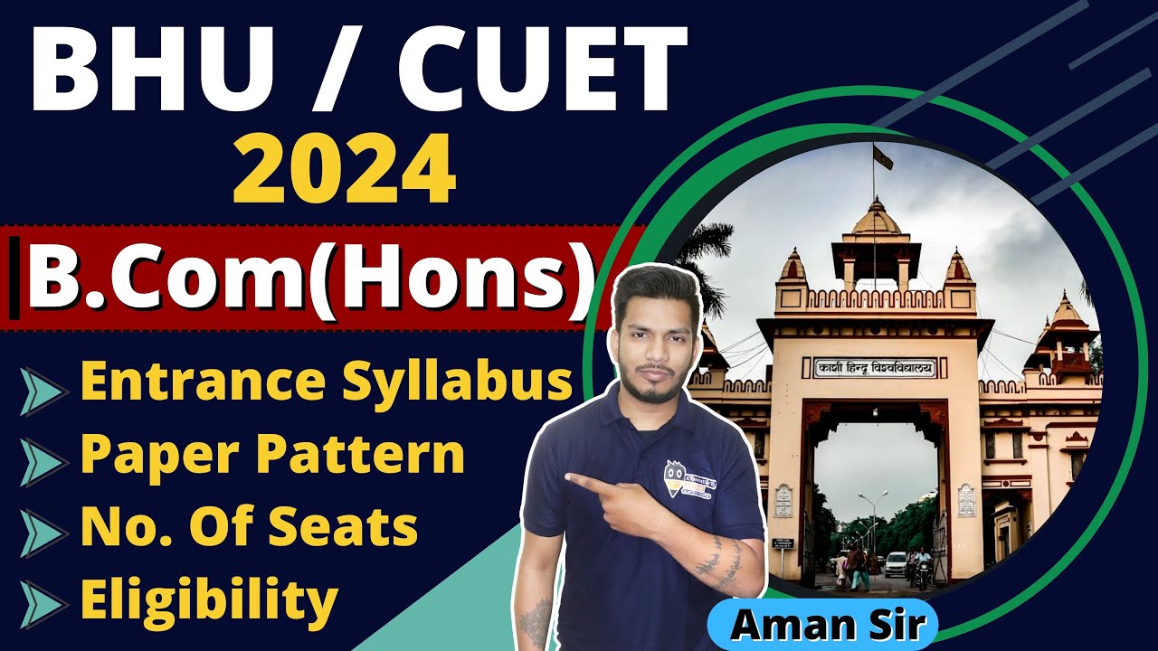 CUET B.Com 2024 preparation | CUET B.Com syllabus Exam Pattern & Eligibility | #commerce_nation 24