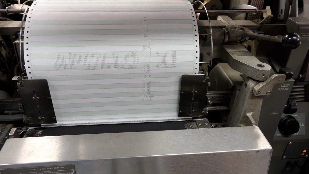 The IBM 1401 mainframe commemorates the Apollo 11 Moon landing