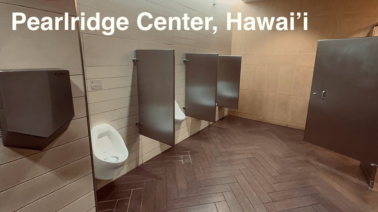 Eljer Correcto Urinal & Signature Toilet Flush | AS Washbrook + Afwall | Pearlridge Center, Hawaii